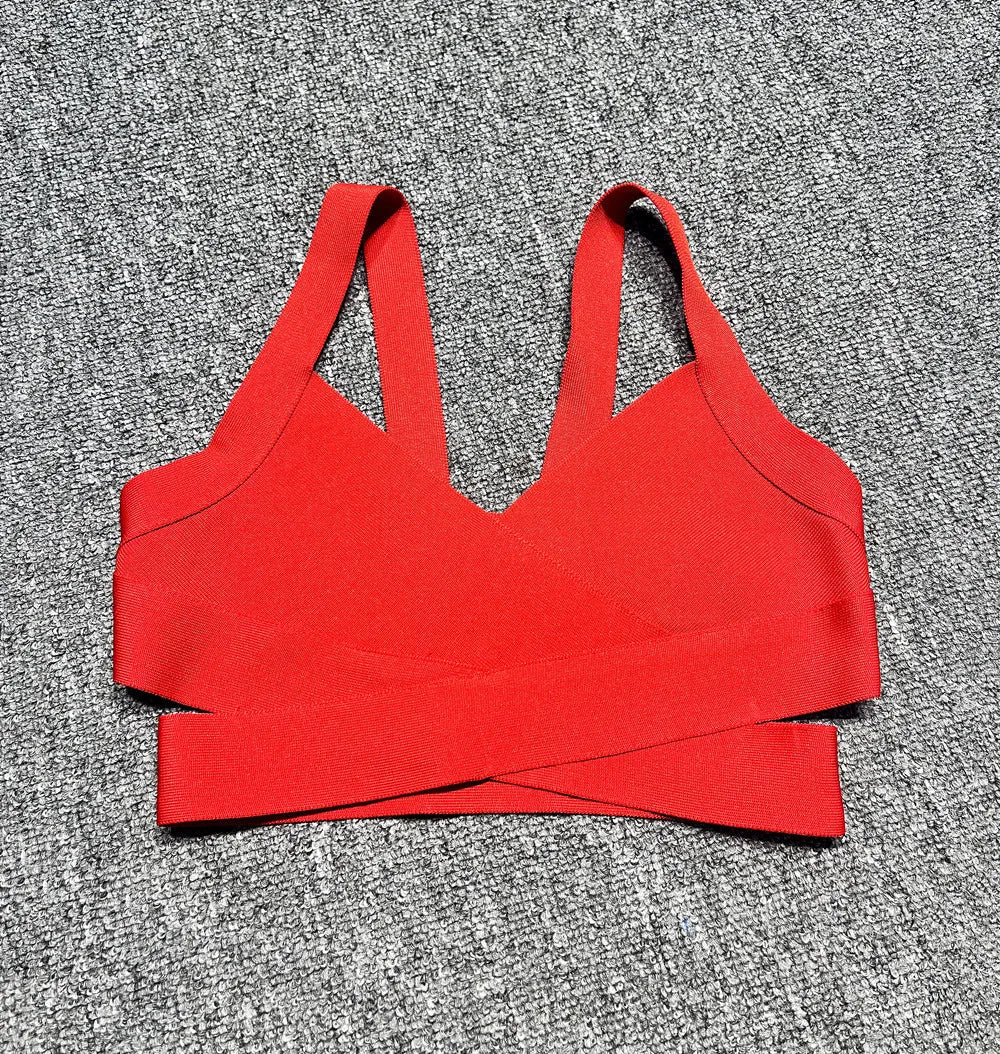 Sexy Knitted Fit Bandage Top