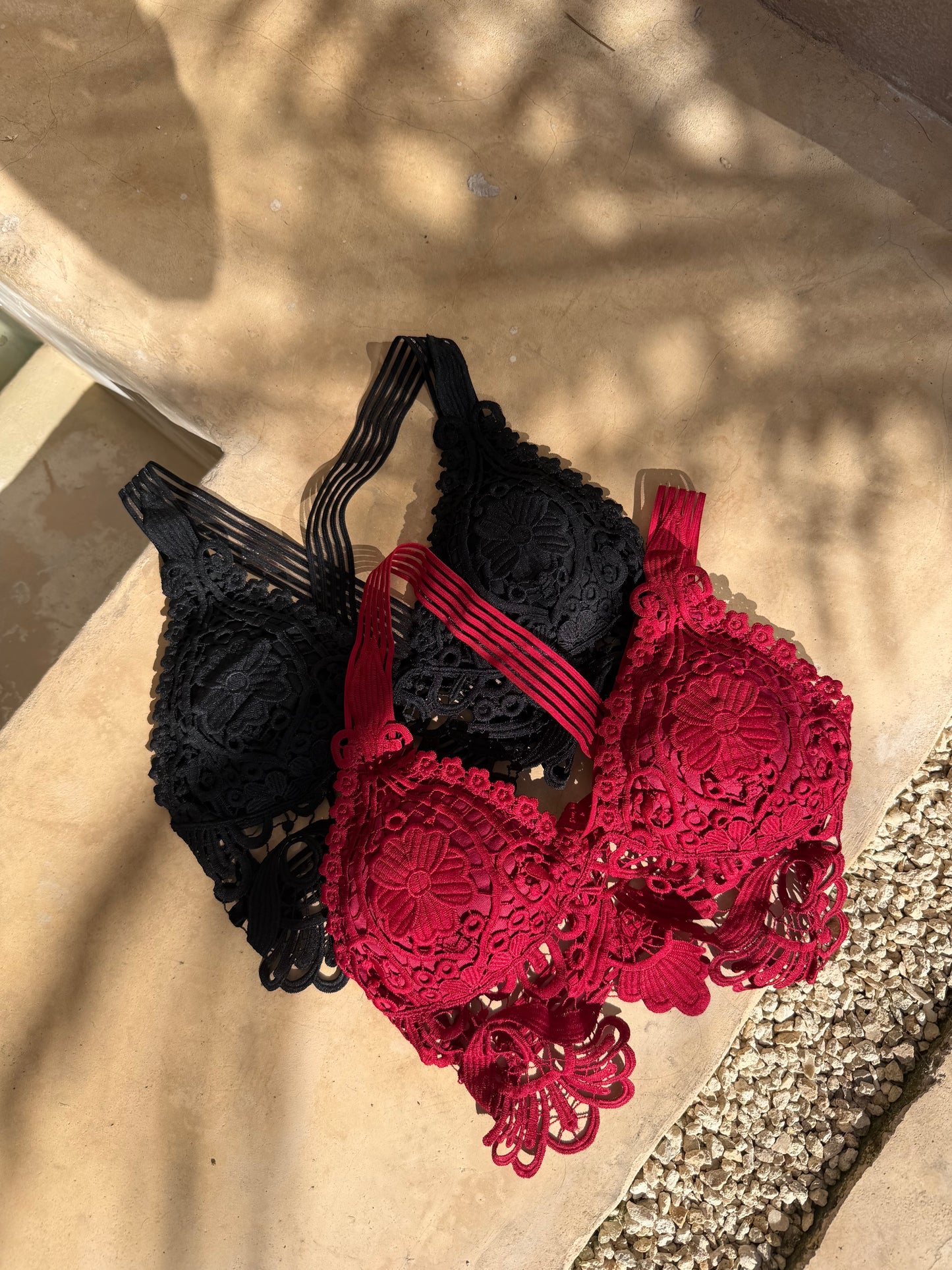 Boho chic Lace crop top