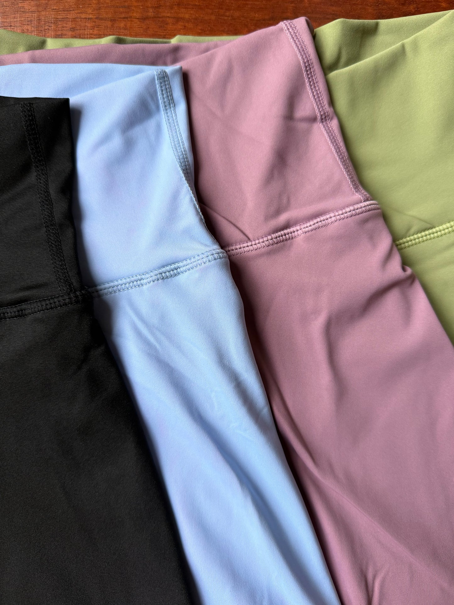 High V Waist Mini Skirt with Build In Pants and Pocket