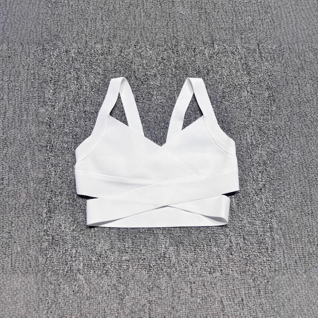 Sexy Knitted Fit Bandage Top