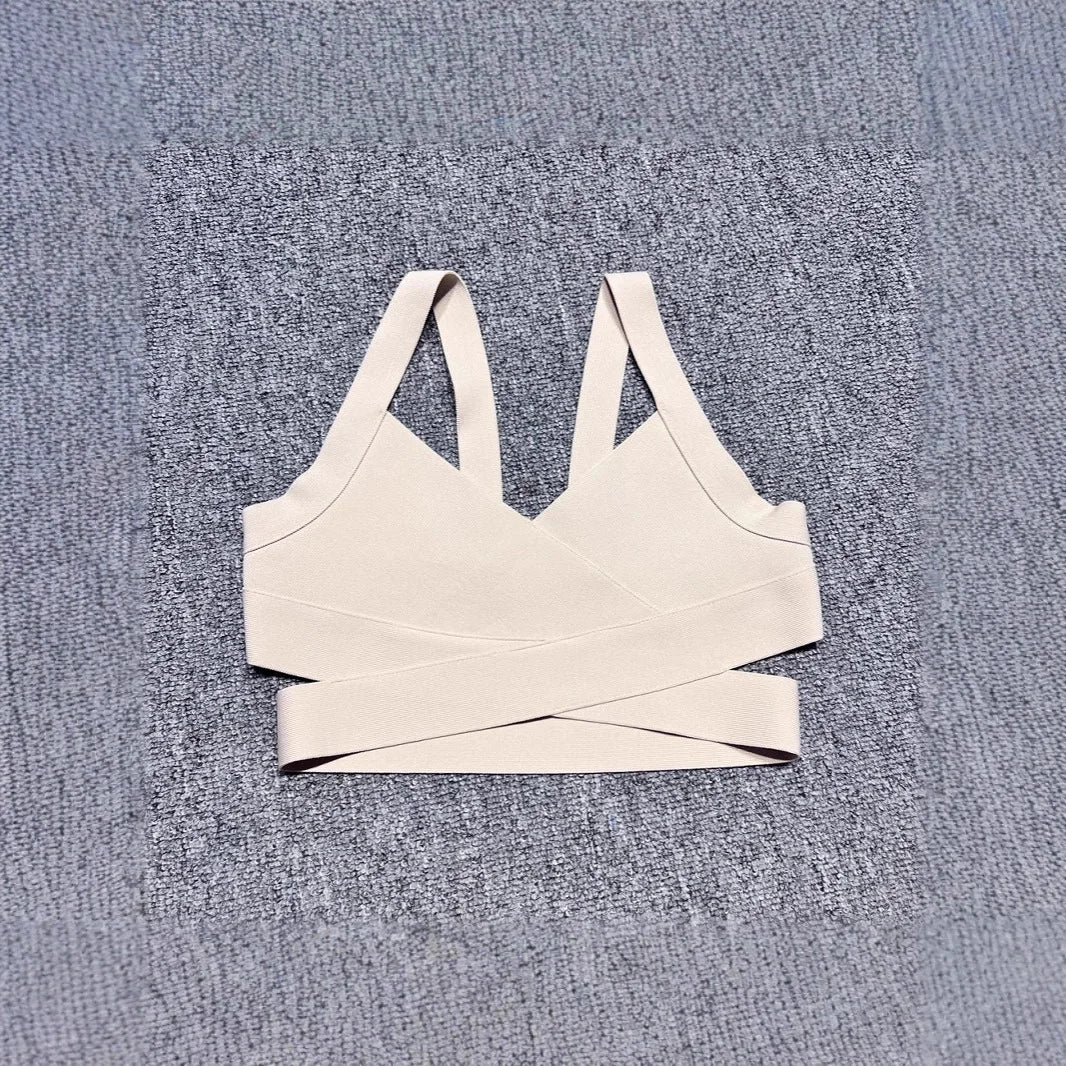 Sexy Knitted Fit Bandage Top