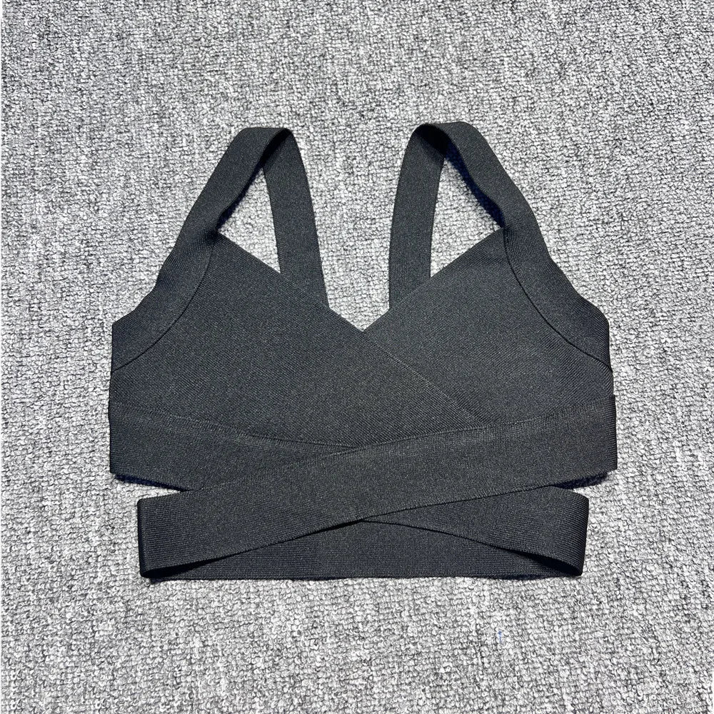 Sexy Knitted Fit Bandage Top